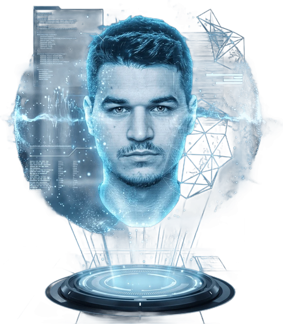 Jorge Graells en holograma